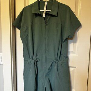 LuluLemon Stretch rib Pocketed Romper, Size 10